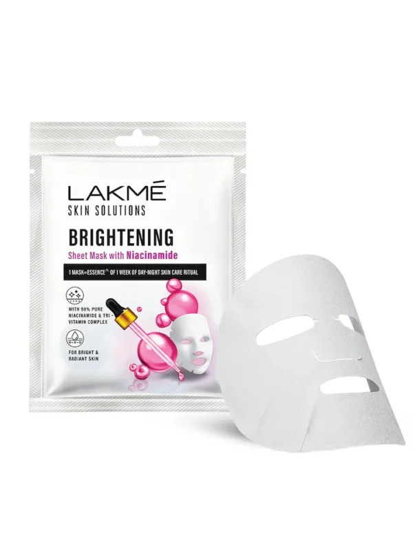 Lakme Skin Solutions Brightening Face Mask with Niacinamide