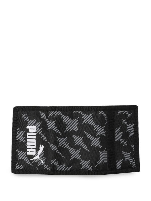 Puma Black Printed Two-Fold Wallet - Image 4