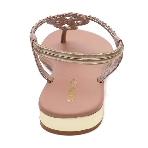 Women Stylish Flat Fancy Sandal - Image 2