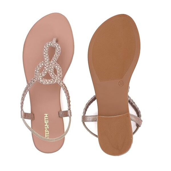 Women Stylish Flat Fancy Sandal - Image 3
