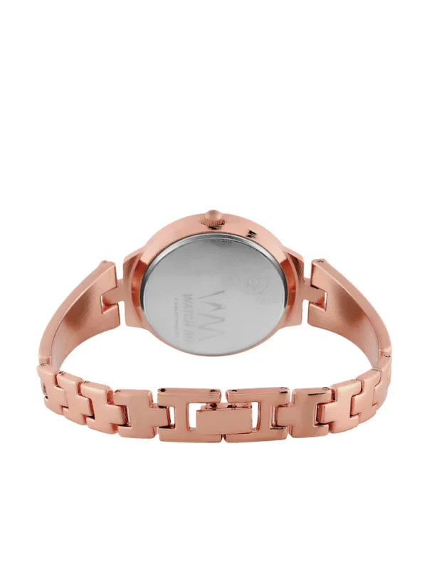 WM Women Rose Gold Analogue Watch - Image 2