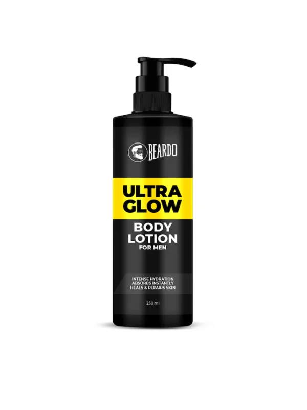 BEARDO Men Ultraglow Body Lotion with Intense Hydration - 250 ml