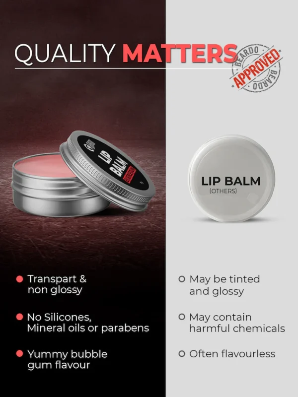 BEARDO Men Bubblegum Lip Balm - 7 g - Image 2