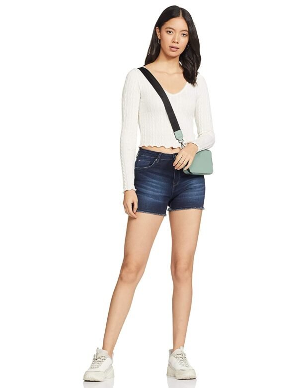 Mini Denim Shorts - Image 3