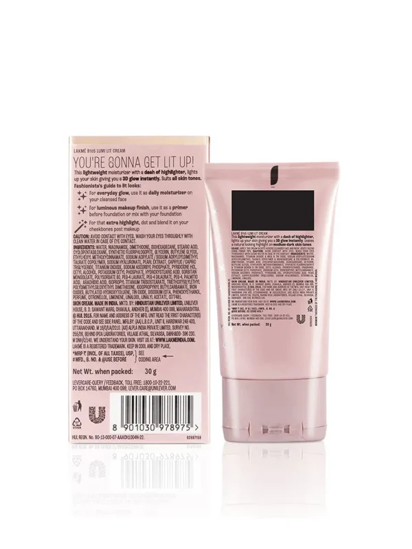 Lakme Lumi Skin Cream 30 g - Image 2