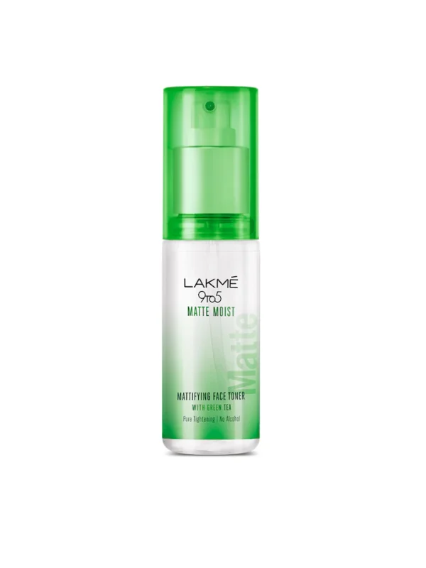 Lakme 9 to 5 Moist Matte Mattifying Face Toner with Green Tea