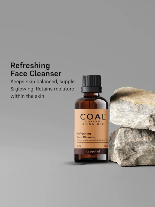 COAL CLEAN BEAUTY Men Refreshing Face Cleanser 15 ml - Image 2