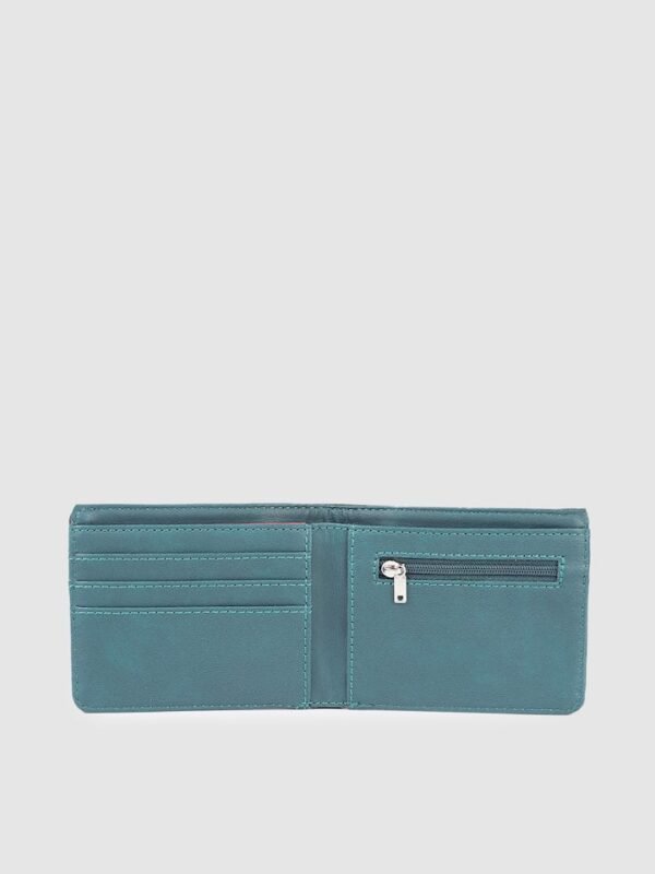 Baggit Men Abstract Textured PU Two Fold Wallet - Image 3