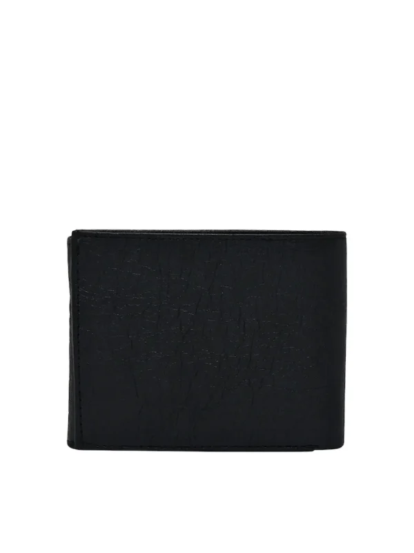 Roadstar Men Textured Two Fold Wallet - Image 2