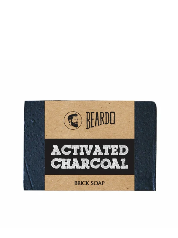 Beardo Men Activated Charcoal Brick Soap 125 g