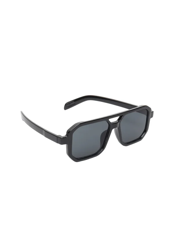 Unisex Hexagon Sunglasses with UV protected Lens - Image 2