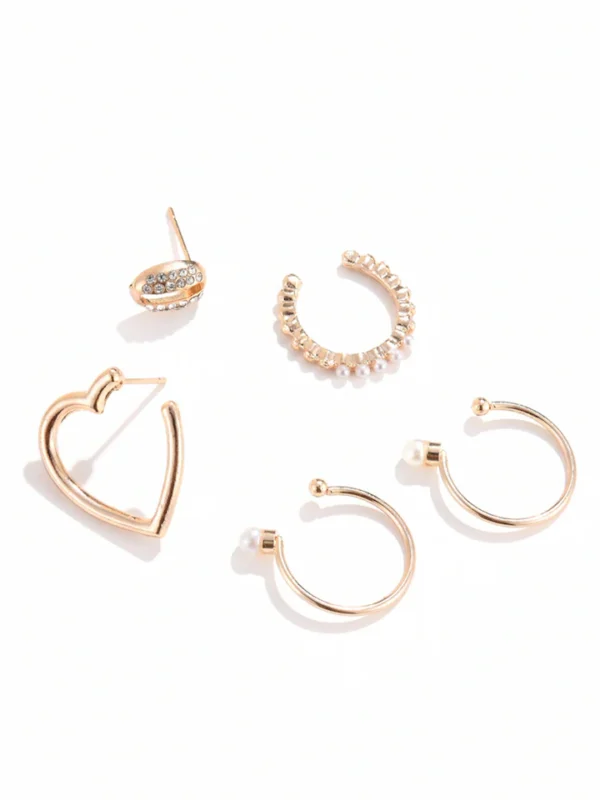 Set of Studs Earrings