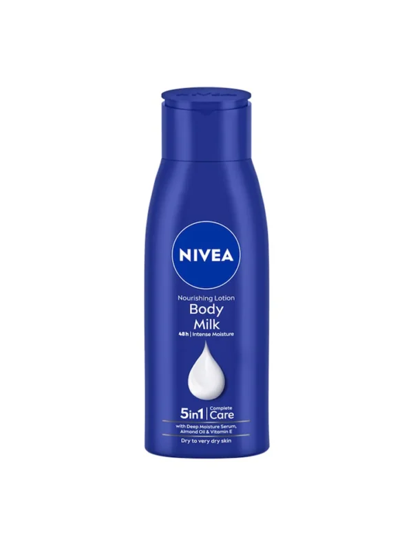 Nivea 48 Hour Intense Moisture 5-In-1 Complete Care Body Milk Nourishing Lotion - 50ml