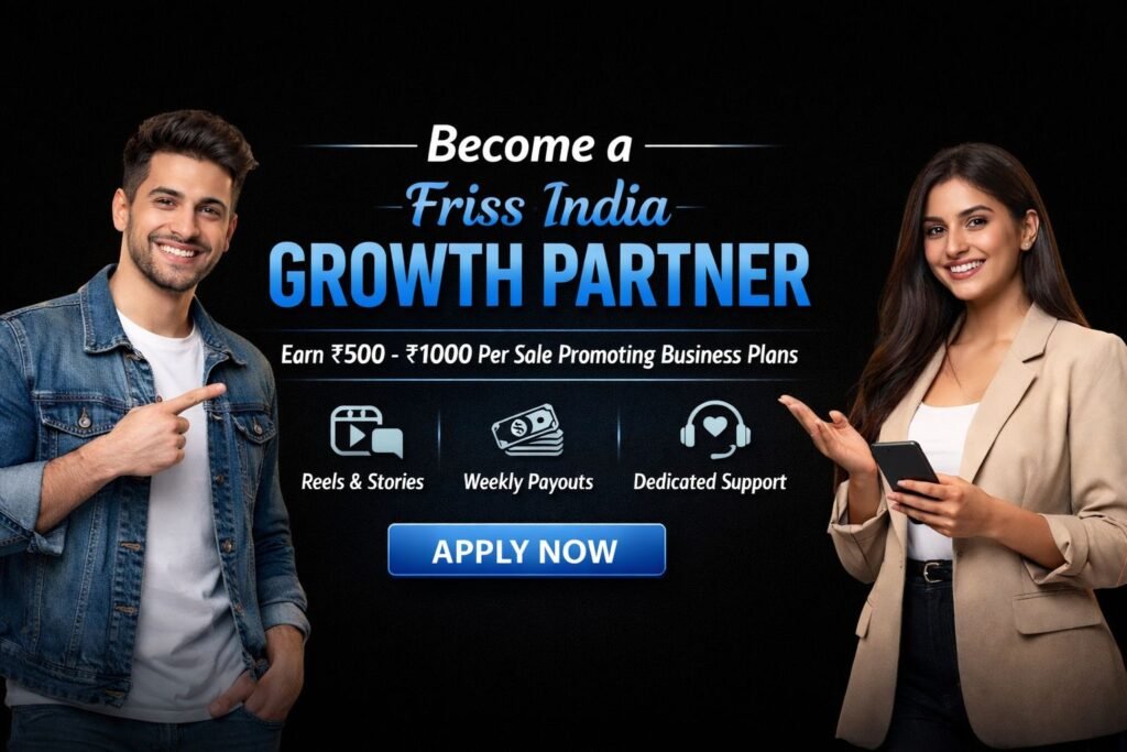 Join Friss India Influencer Partner Program